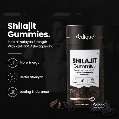 Shilajit Gummies - 60 Count
